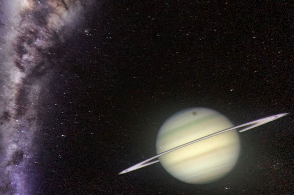 Faszination Sternenhimmel - das Schulplanetarium ist zu Besuch
