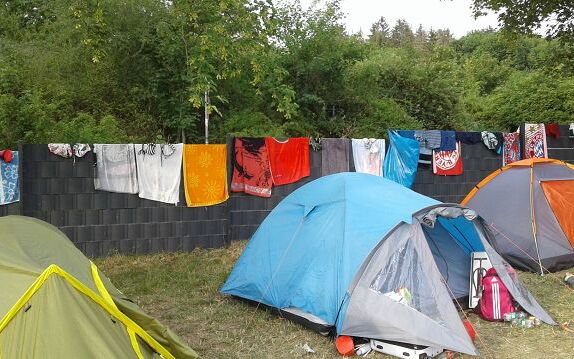 Camping am Süßen See