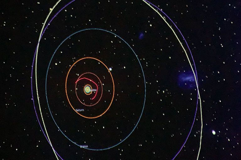 Faszination Sternenhimmel - das Schulplanetarium ist zu Besuch