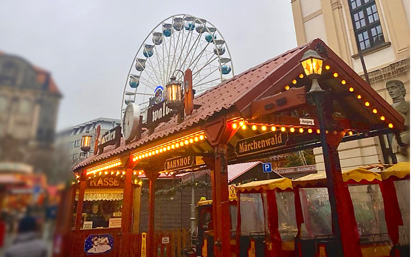 Klasse 9 auf dem Weihnachtsmarkt