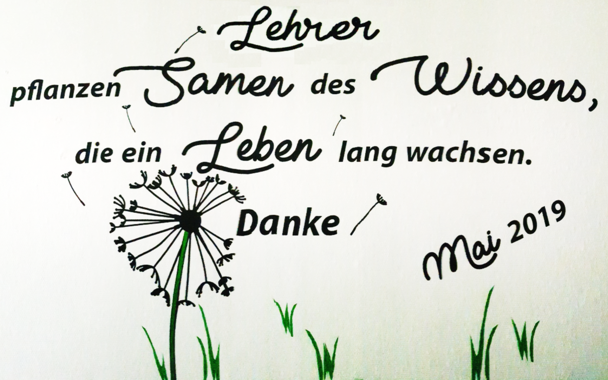 Letzter Schultag unserer Abschlussklasse