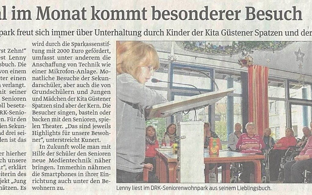 Projekt "Jung und Alt"